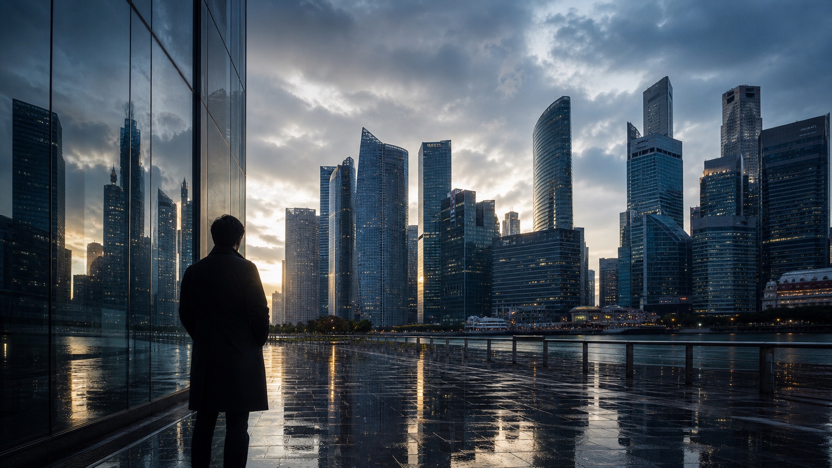 Singapore — Glass towers